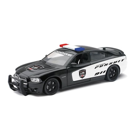 New-Ray Toys Dodge Charger Pursuit Police, 12PK 71903